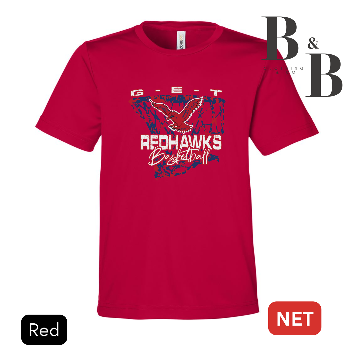 G-E-T Basketball Performance Tees Adult & Youth
