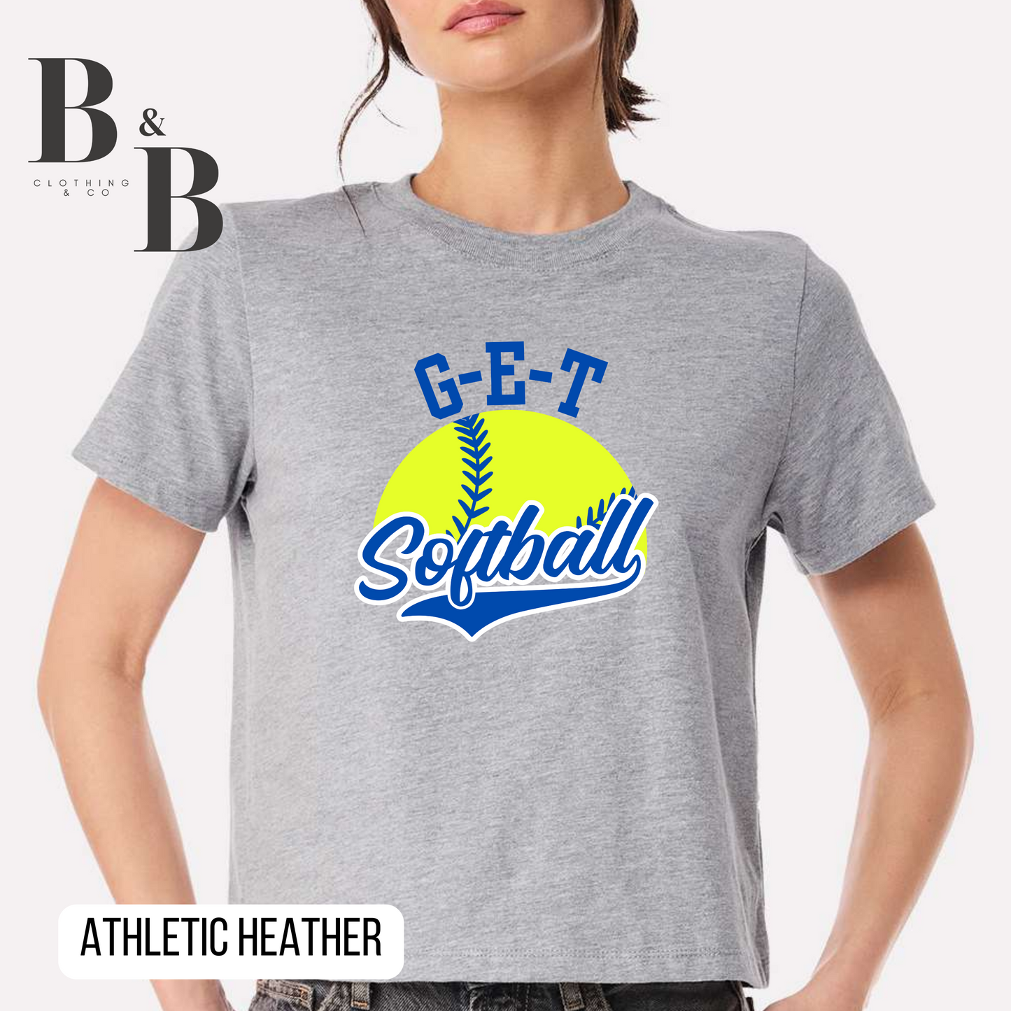 G-E-T Softball 2 Women's Boxy Tee