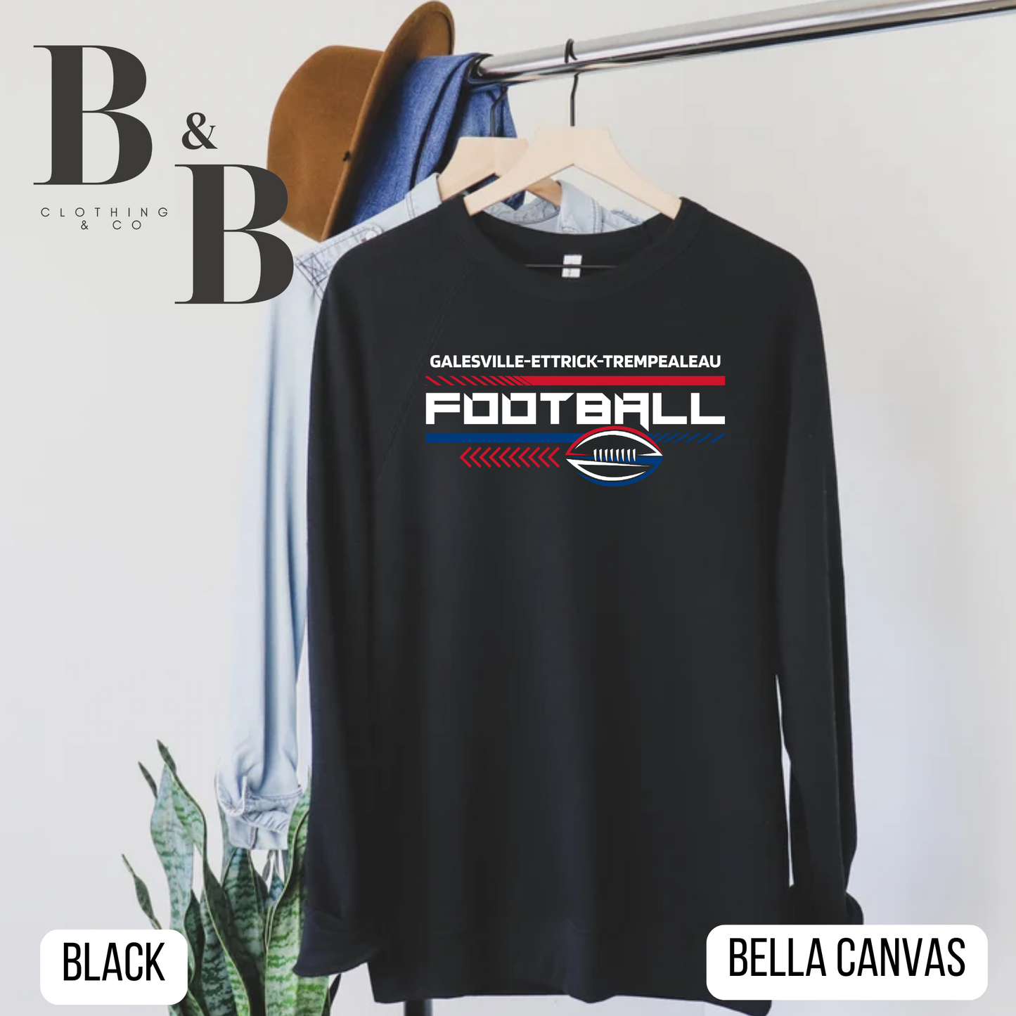 Galesville- Ettrick- Trempealeau Football Sweatshirts