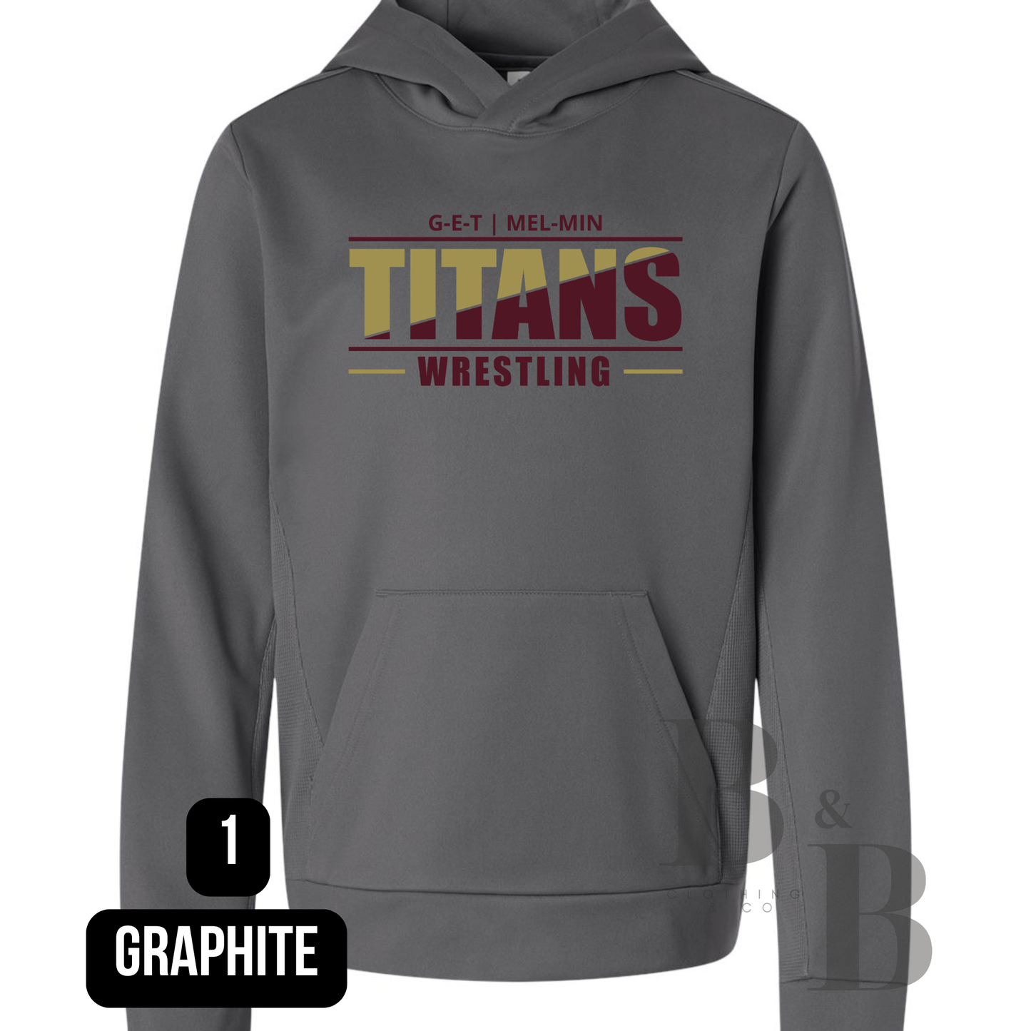 Titan Wrestling Performance Hoodie Adult & Youth