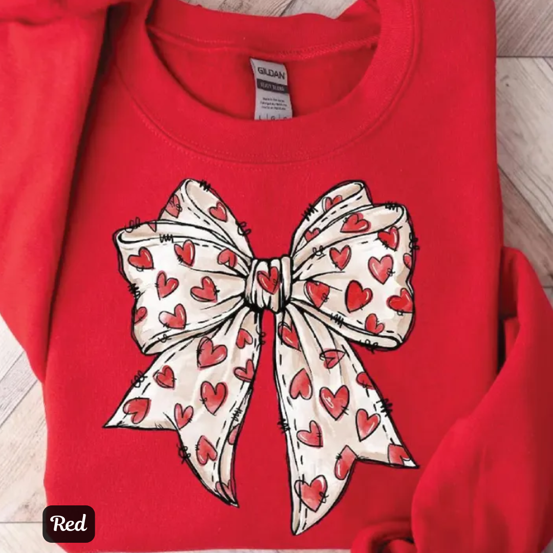 Bow With Hearts