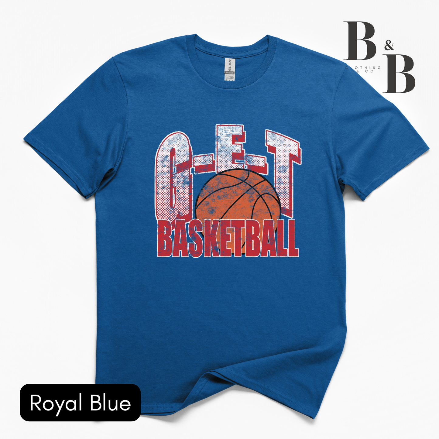 G-E-T Basketball w/ Basketball YOUTH Tee|LS|Crew|Hoodie