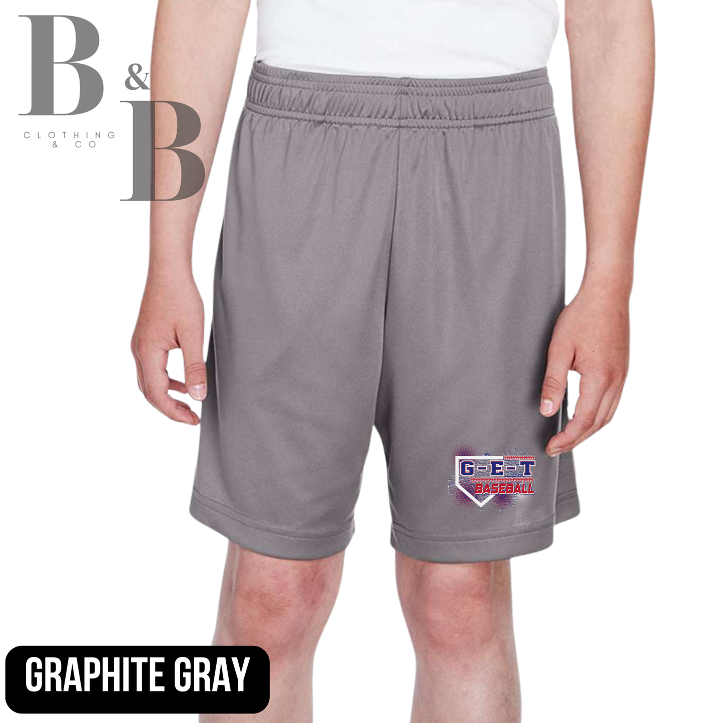 G-E-T Baseball 2 Adult & Youth Performance Shorts