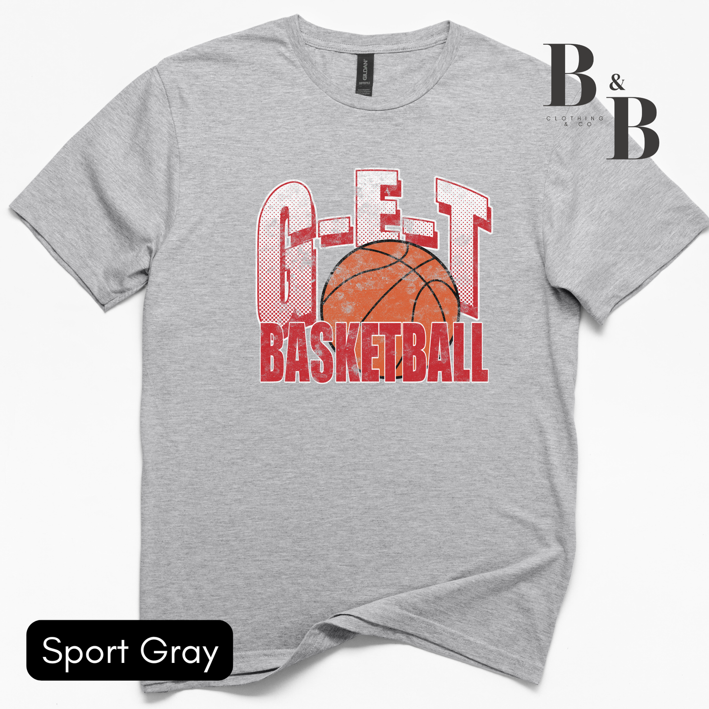 G-E-T Basketball w/ Basketball YOUTH Tee|LS|Crew|Hoodie