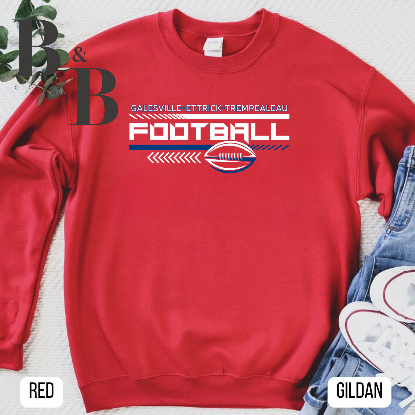 Galesville- Ettrick- Trempealeau Football Sweatshirts