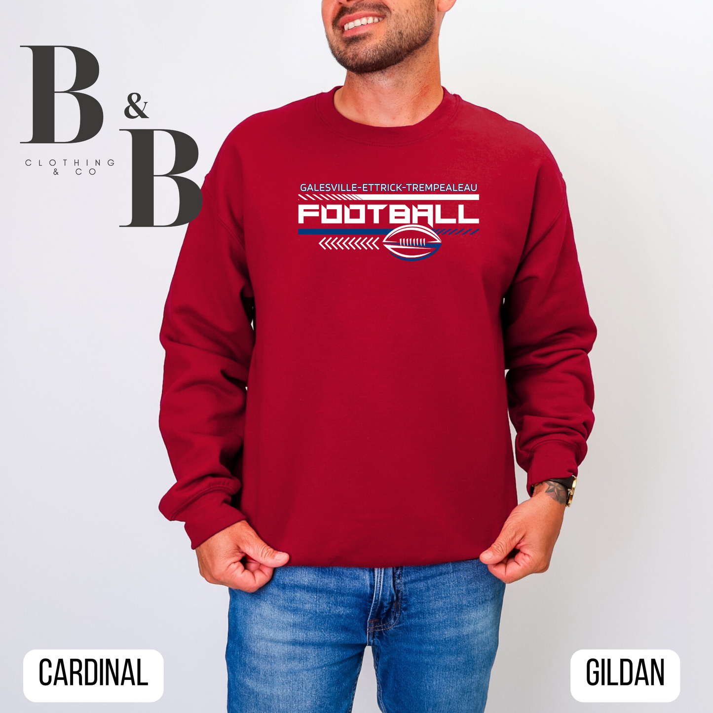 Galesville- Ettrick- Trempealeau Football Sweatshirts