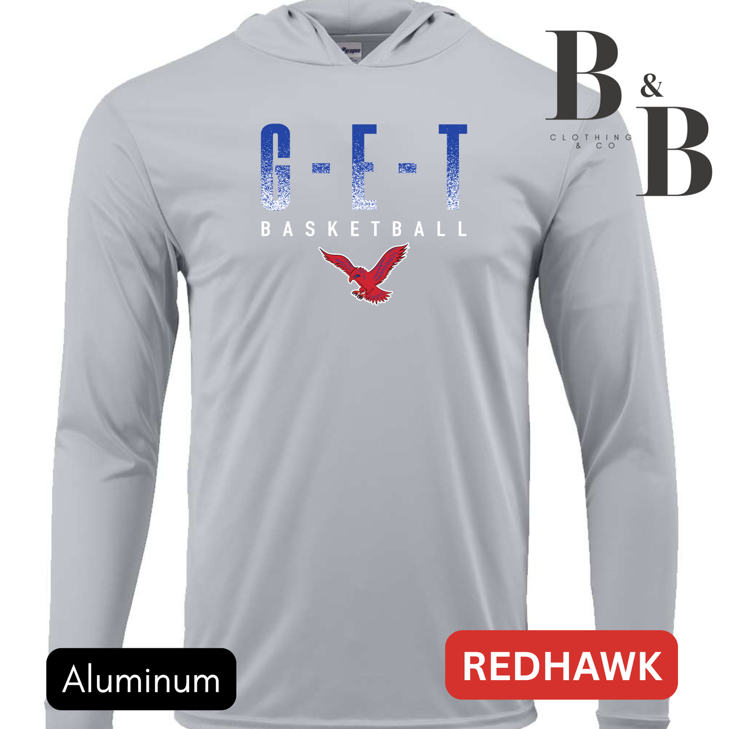 Performance Hooded Long Sleeve Shirts Adult & Youth