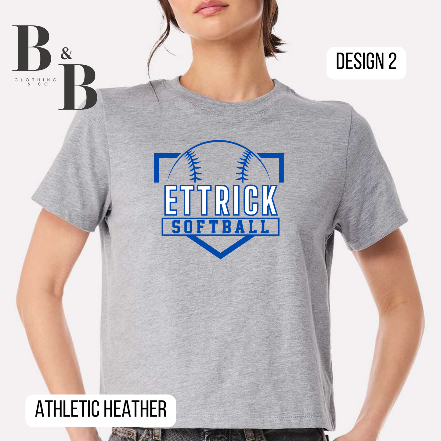 Ettrick Softball Women's Boxy Tee