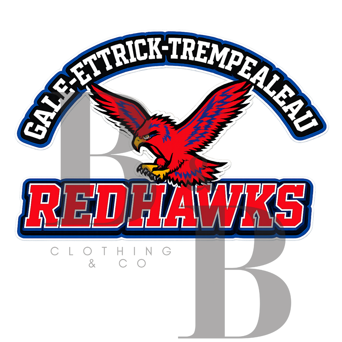 G-E-T Redhawks Decal Stickers- Vehicles, Windows & More.