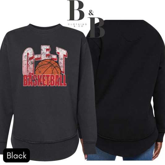 G-E-T Basketball w/ Basketball Women's Comfy Fleece