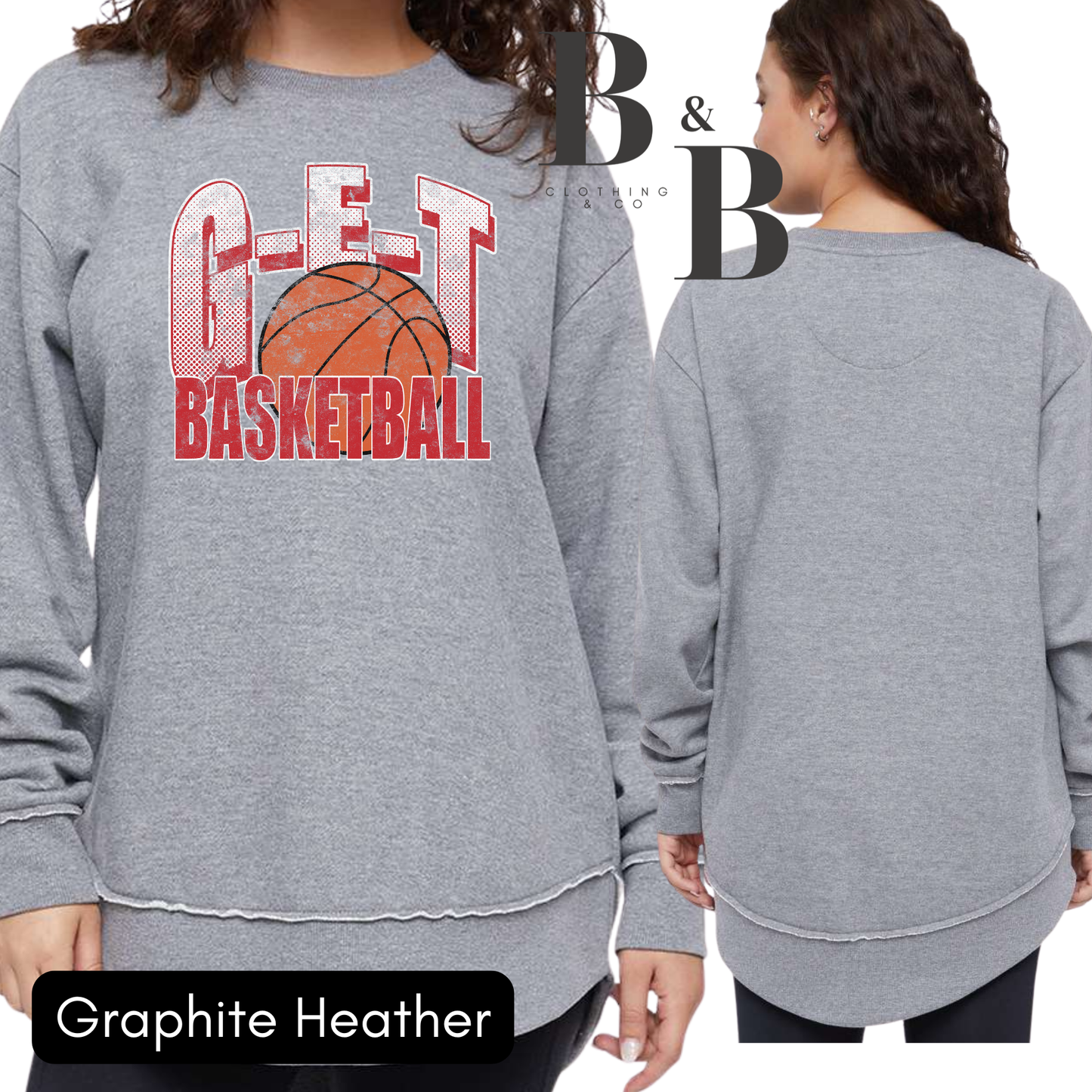 G-E-T Basketball w/ Basketball Women's Comfy Fleece