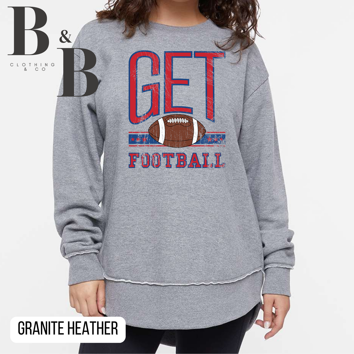 G-E-T Football Womens Comfy Fleece