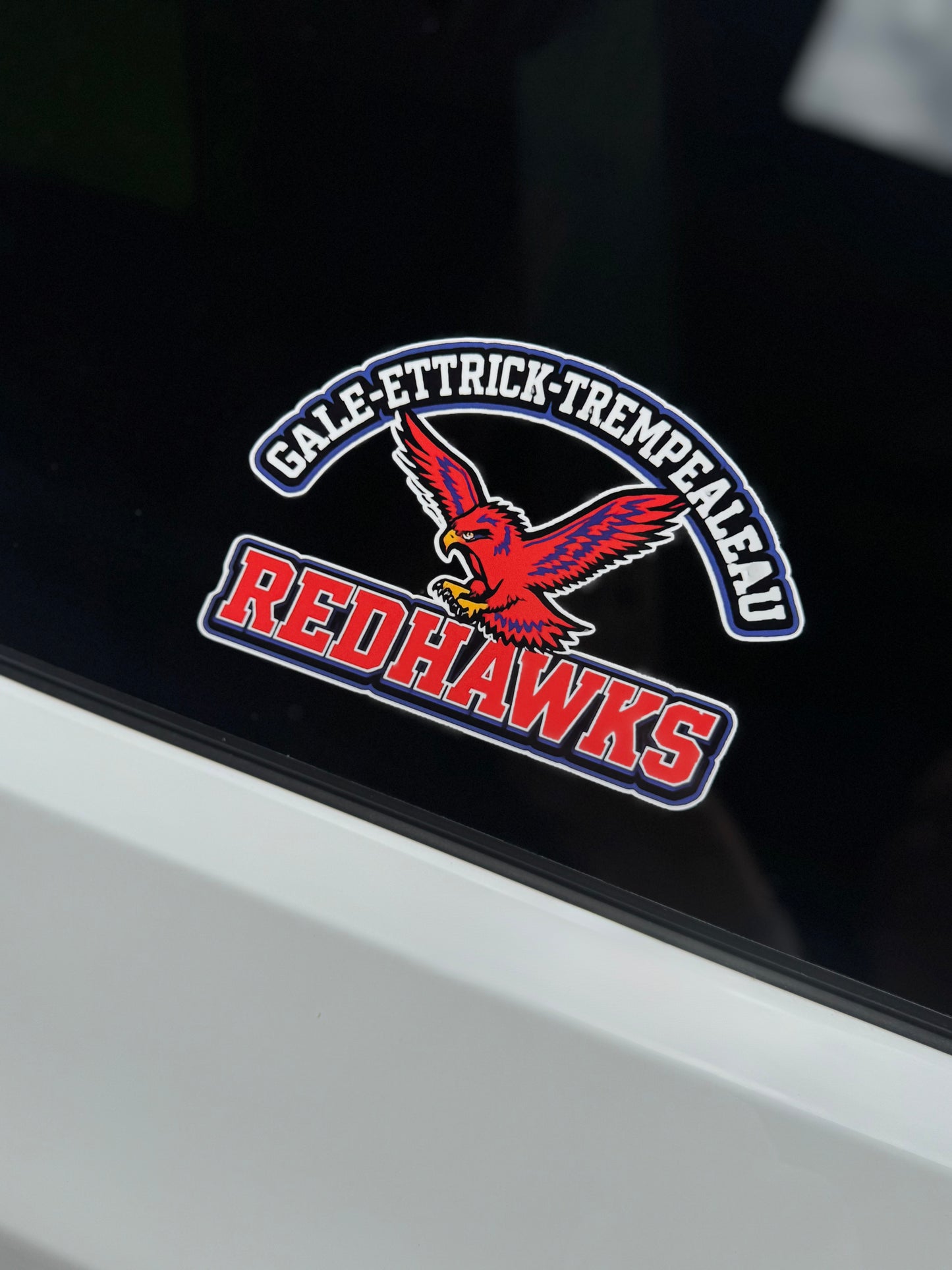 G-E-T Redhawks Decal Stickers- Vehicles, Windows & More.