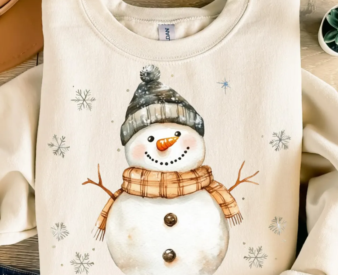 Snowman & Snowflakes