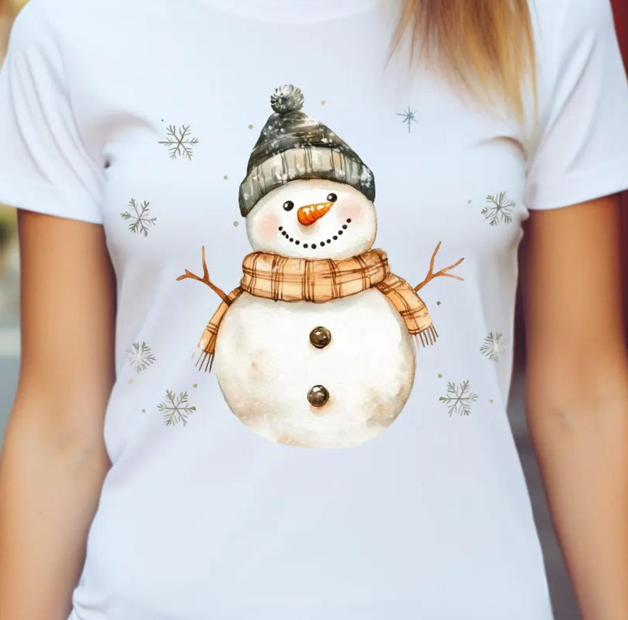 Snowman & Snowflakes