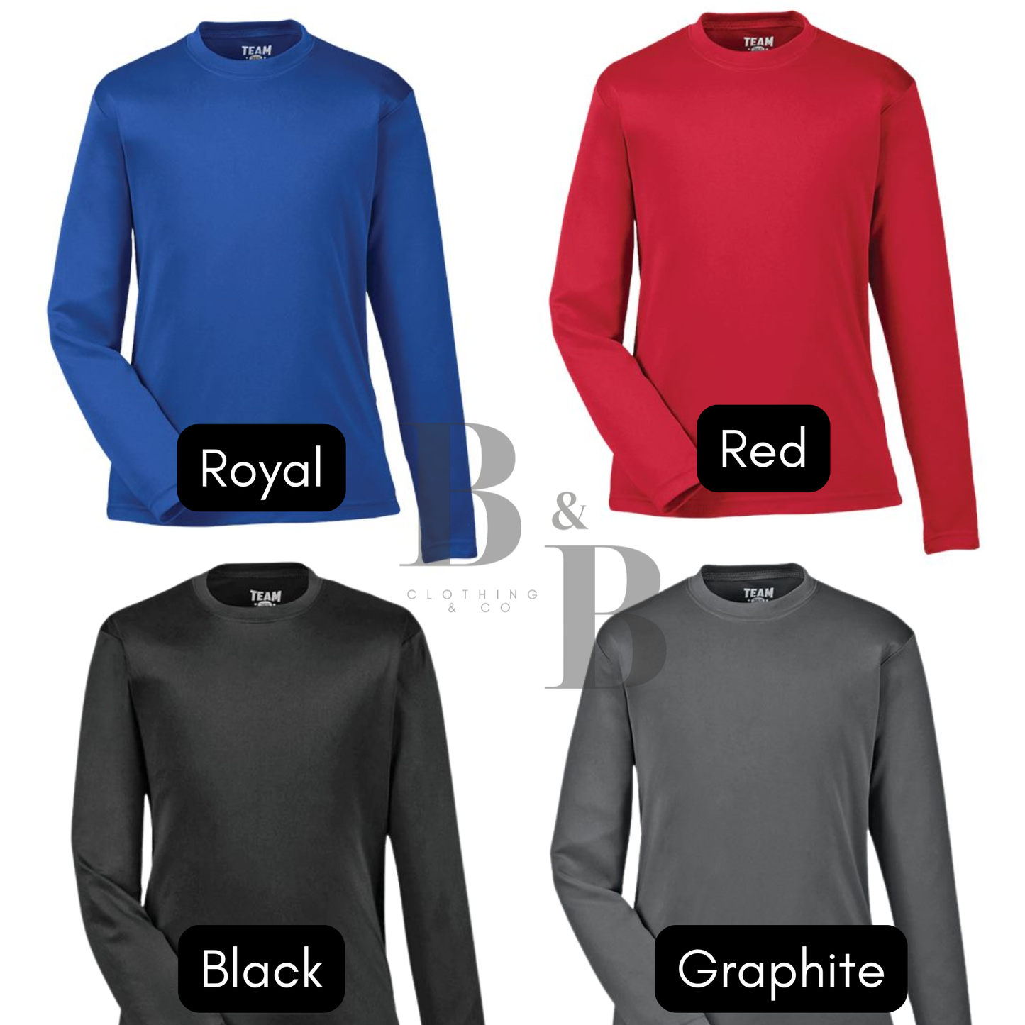 G-E-T Basketball Performance Long Sleeve Shirts Adult & Youth