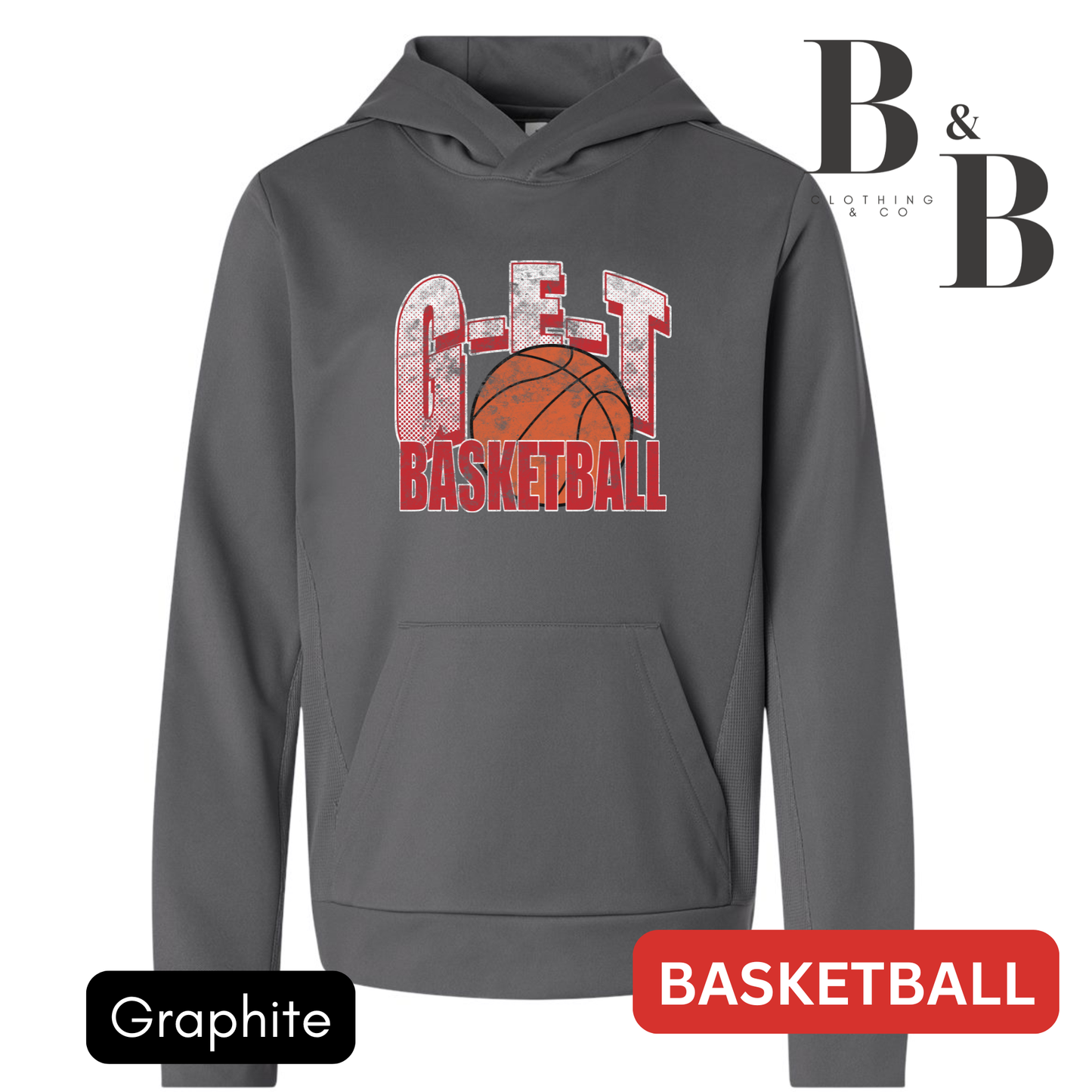 G-E-T Basketball Performance Hoodies Adult & Youth