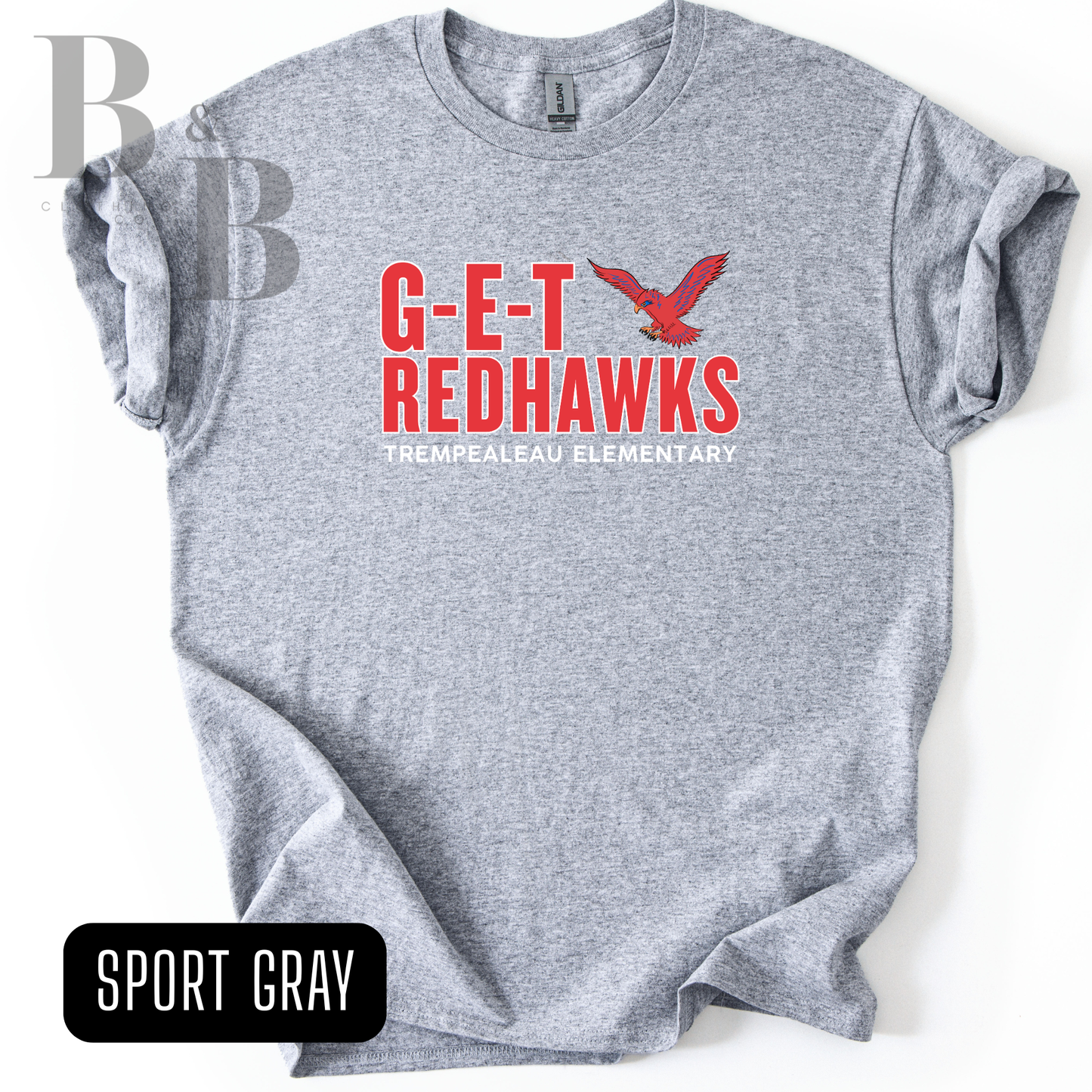 TE- Youth G-E-T Redhawks Tee|Crewneck|Hoodie