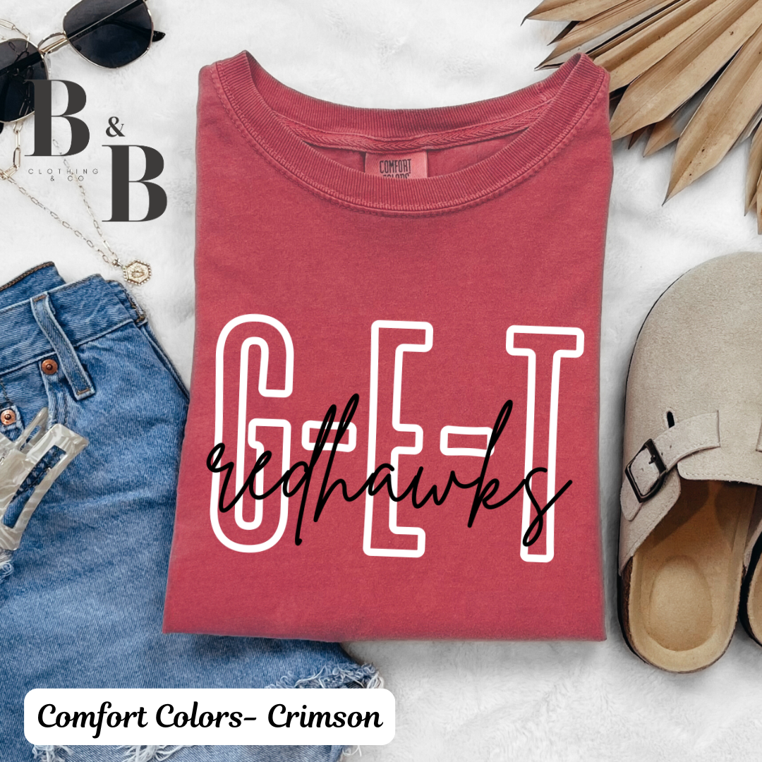 GET Redhawks Comfort Colors Tee