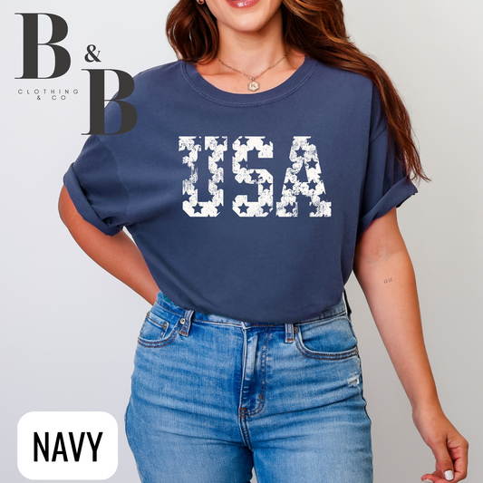 USA Tees & Tanks- Comfort Colors