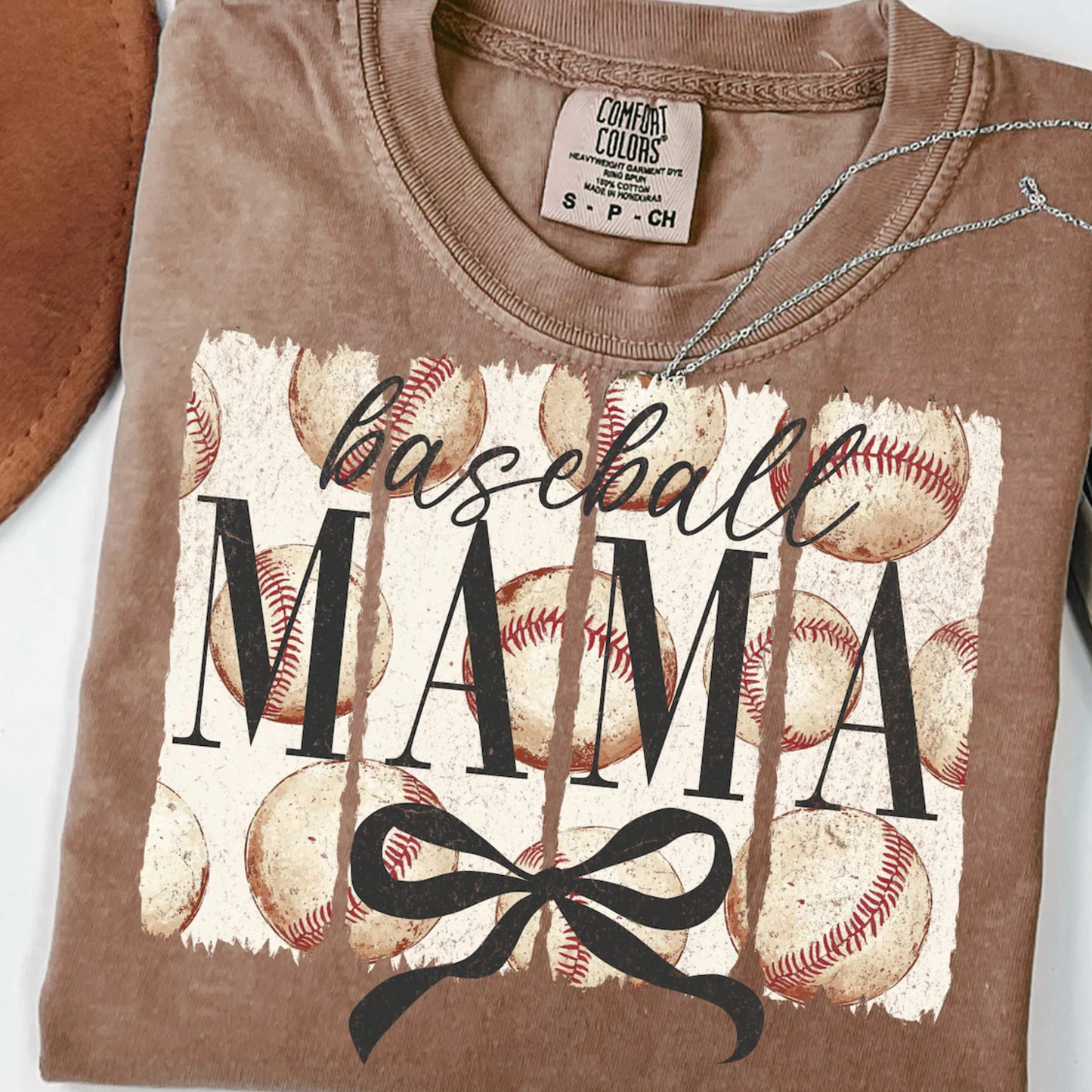 Baseball Mama Comfort Colors Tee|LS