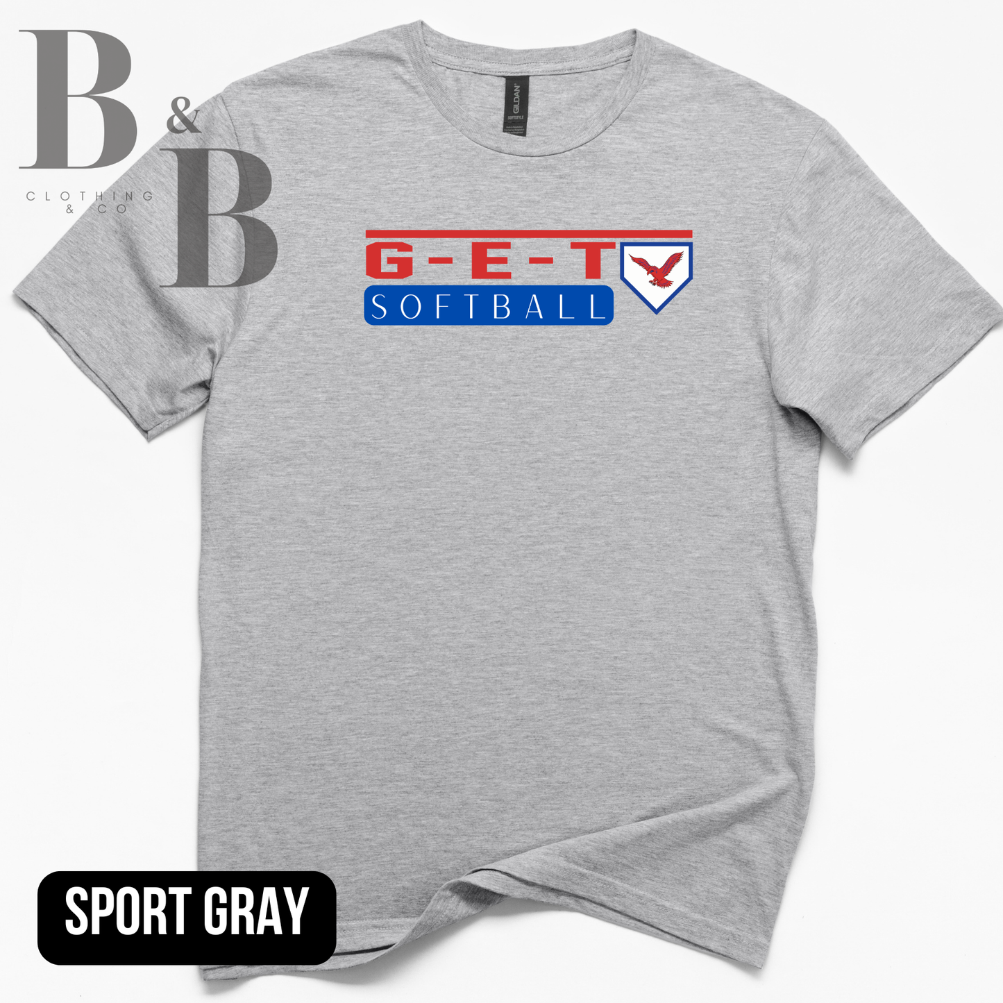 G-E-T Softball 2 Adult Tee|Crew|Hoodie