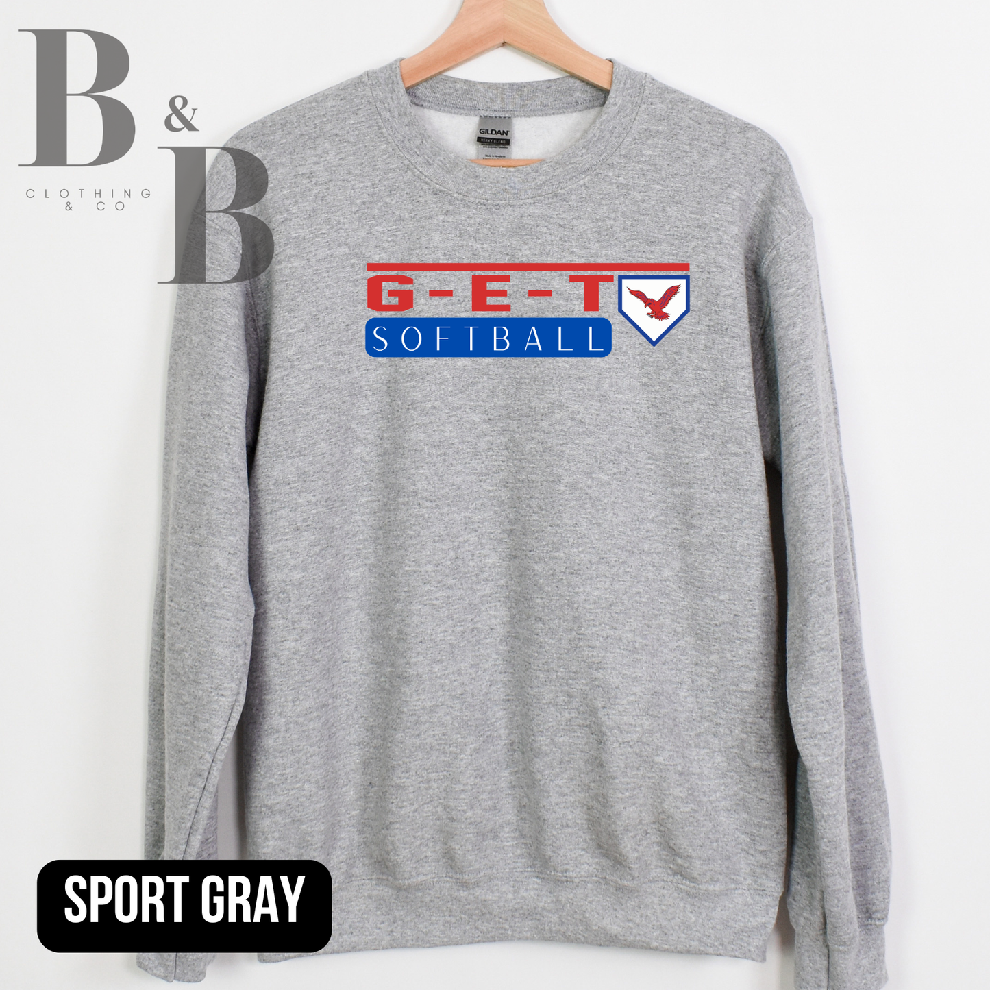 G-E-T Softball 2 Adult Tee|Crew|Hoodie