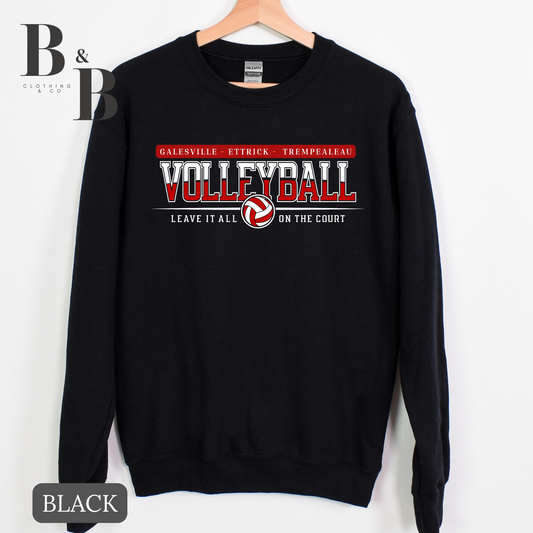 Leave It All On The Court Tee/Crewneck/Hoodie