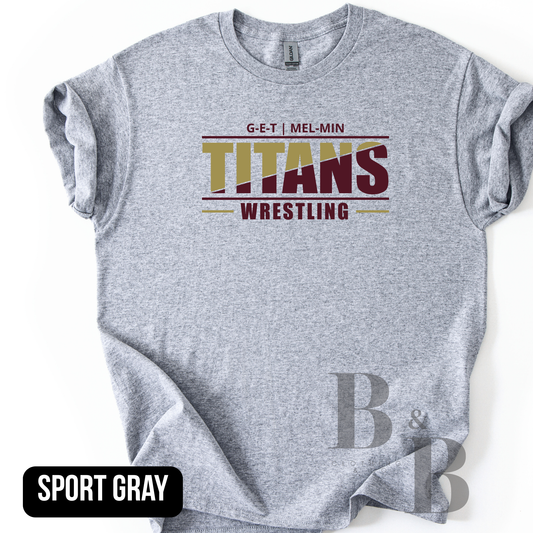 Titan Wrestling 1 YOUTH Tee|LS|Crew|Hoodie