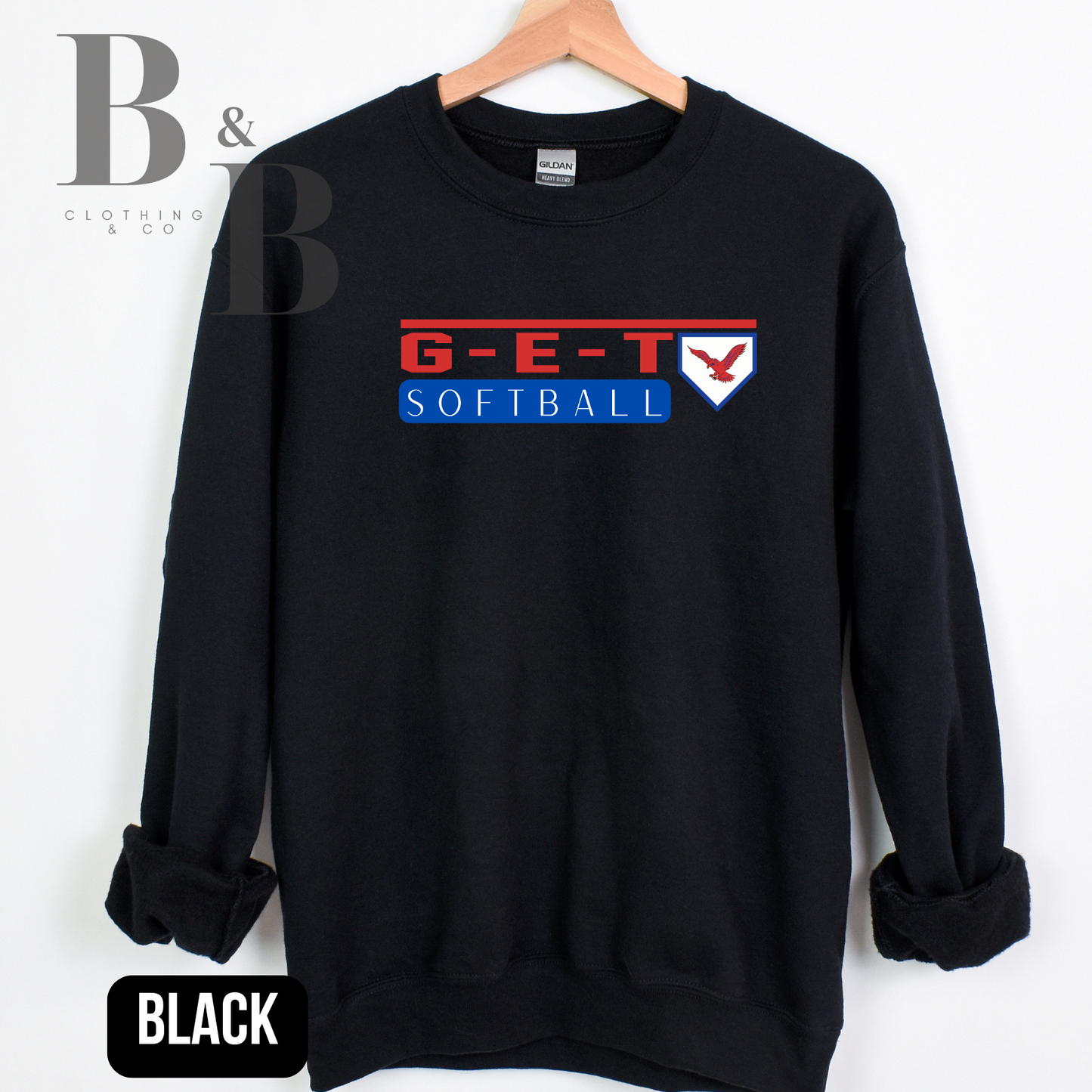 G-E-T Softball 2 Adult Tee|Crew|Hoodie