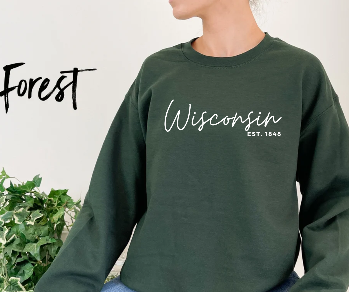 WI Script Sweatshirt