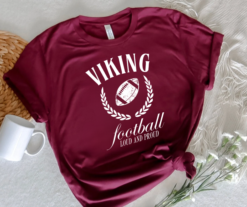 Viking Football Loud & Proud Adult & Youth