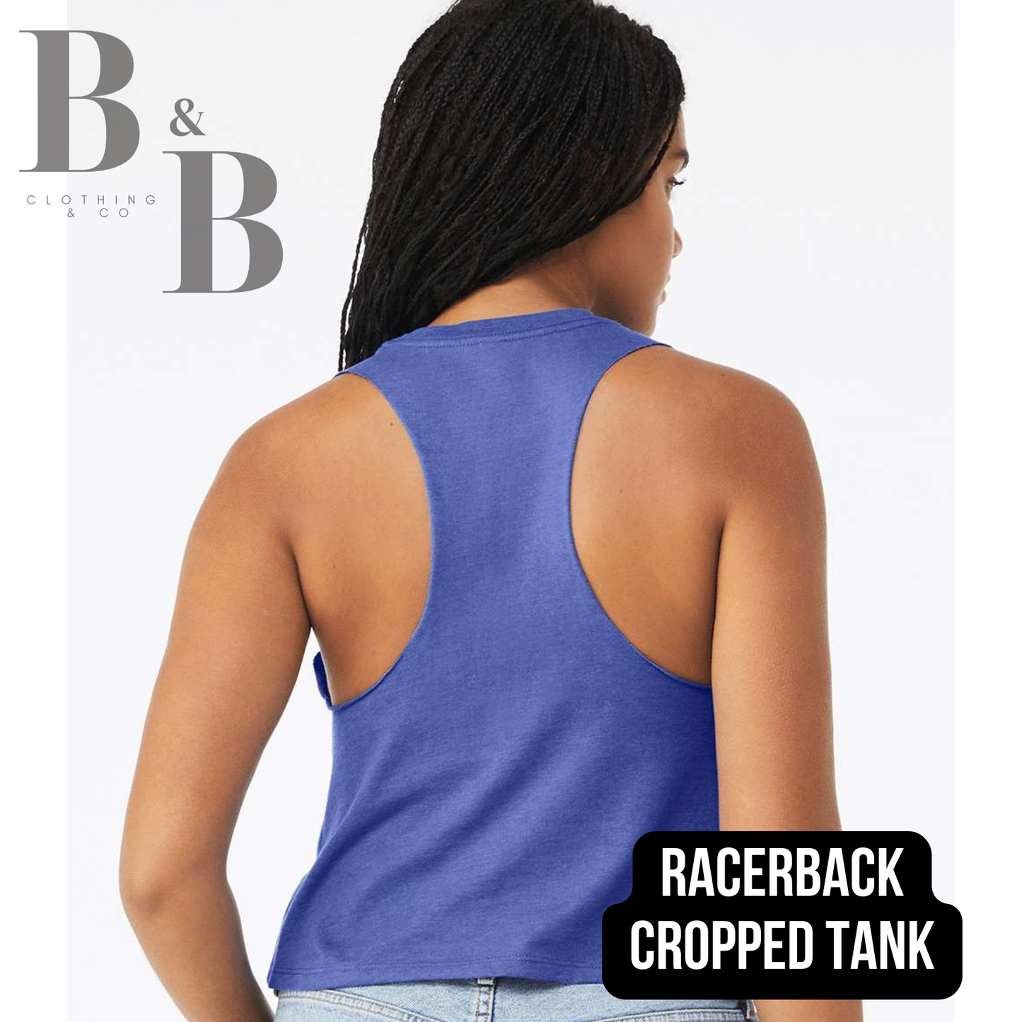 G-E-T Softball 2 Womens Racerback Tank Cropped