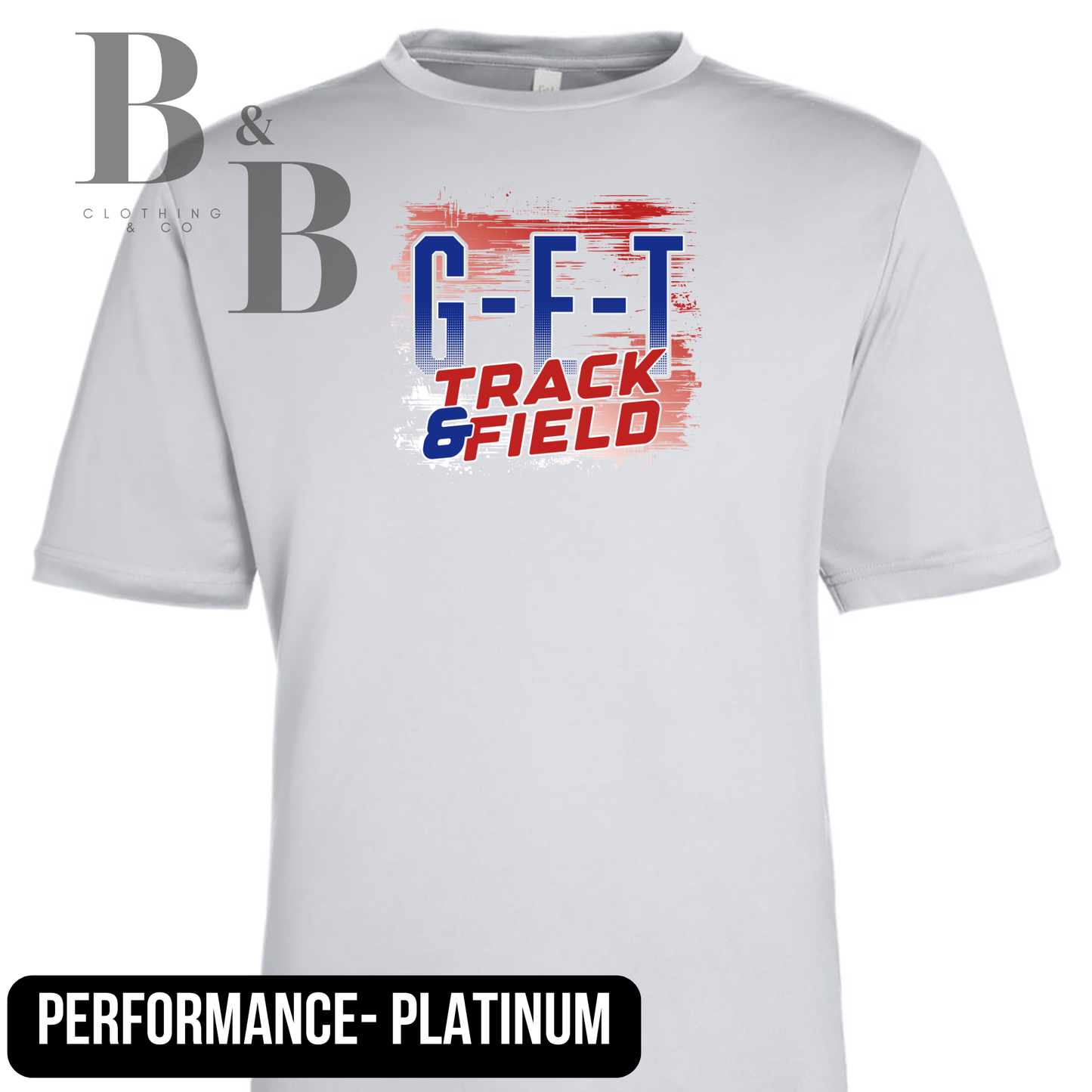 G-E-T Track & Field Adult & Youth Performance Tee