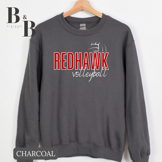 Redhawk Volleyball Tee/Crewneck/Hoodie