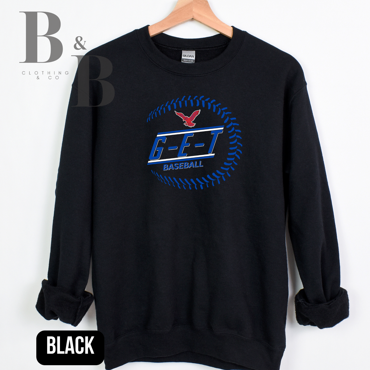 G-E-T Baseball 3 Children's Crew|Hoodie