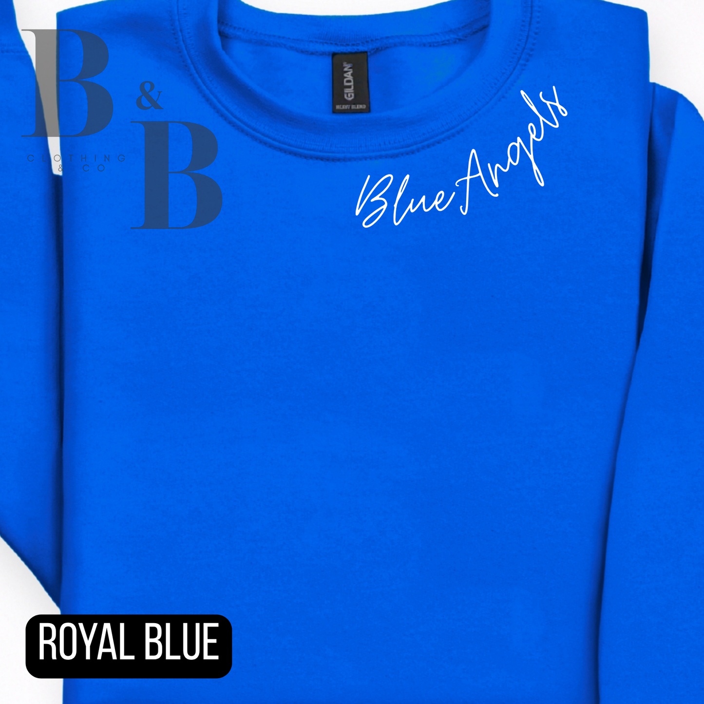 Blue Angels Collar Crewneck Sweatshirt- Youth
