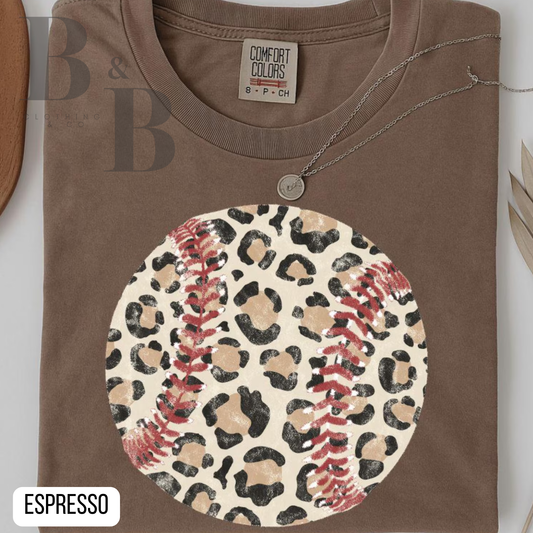 Leopard Basball CC Tee