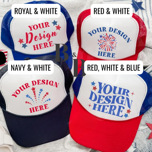 Patriotic 4th of July Hats