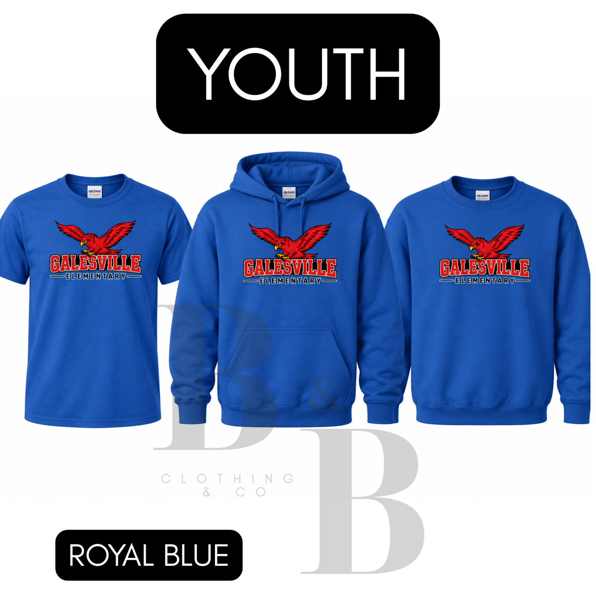 GE Youth Tee|Crew|Hoodie