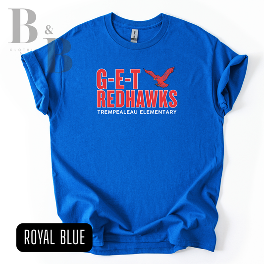 TE- Youth G-E-T Redhawks Tee|Crewneck|Hoodie