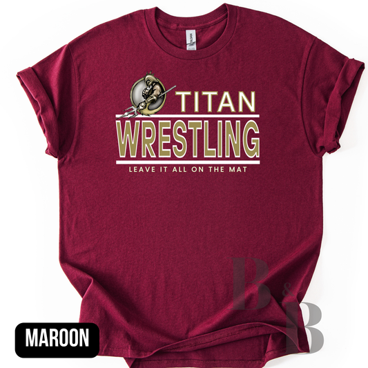 Titan Wrestling 2 YOUTH Tee|LS|Crew|Hoodie