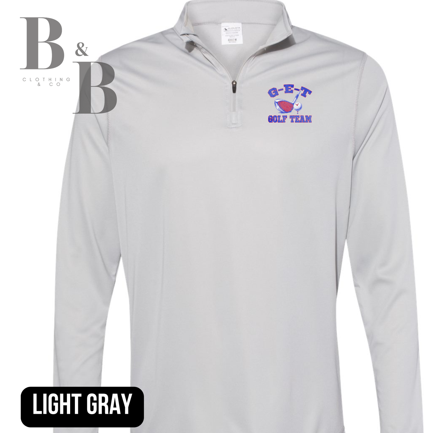 G-E-T Golf Performance Quarter Zip Men + Womens
