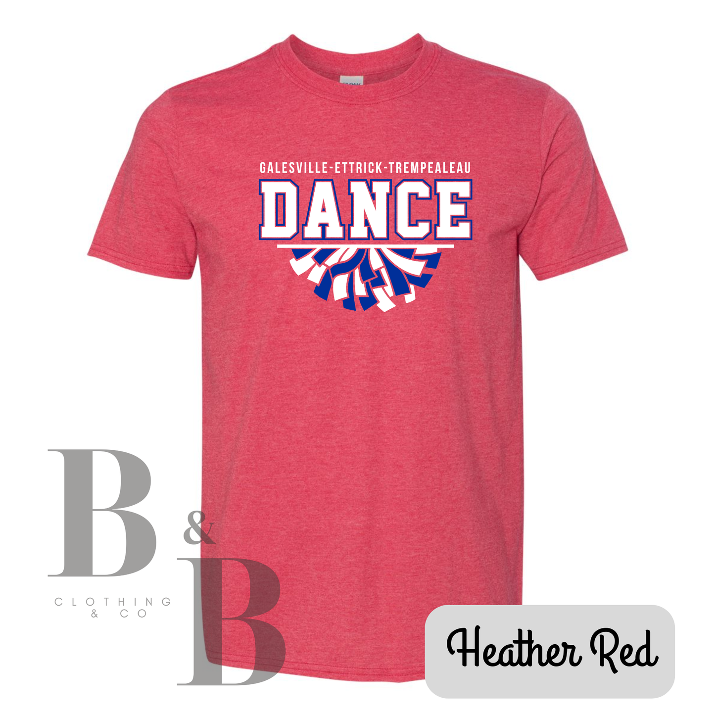 Galesville-Ettrick-Trempealeau Dance Adult TEE|CREW|HOODIE