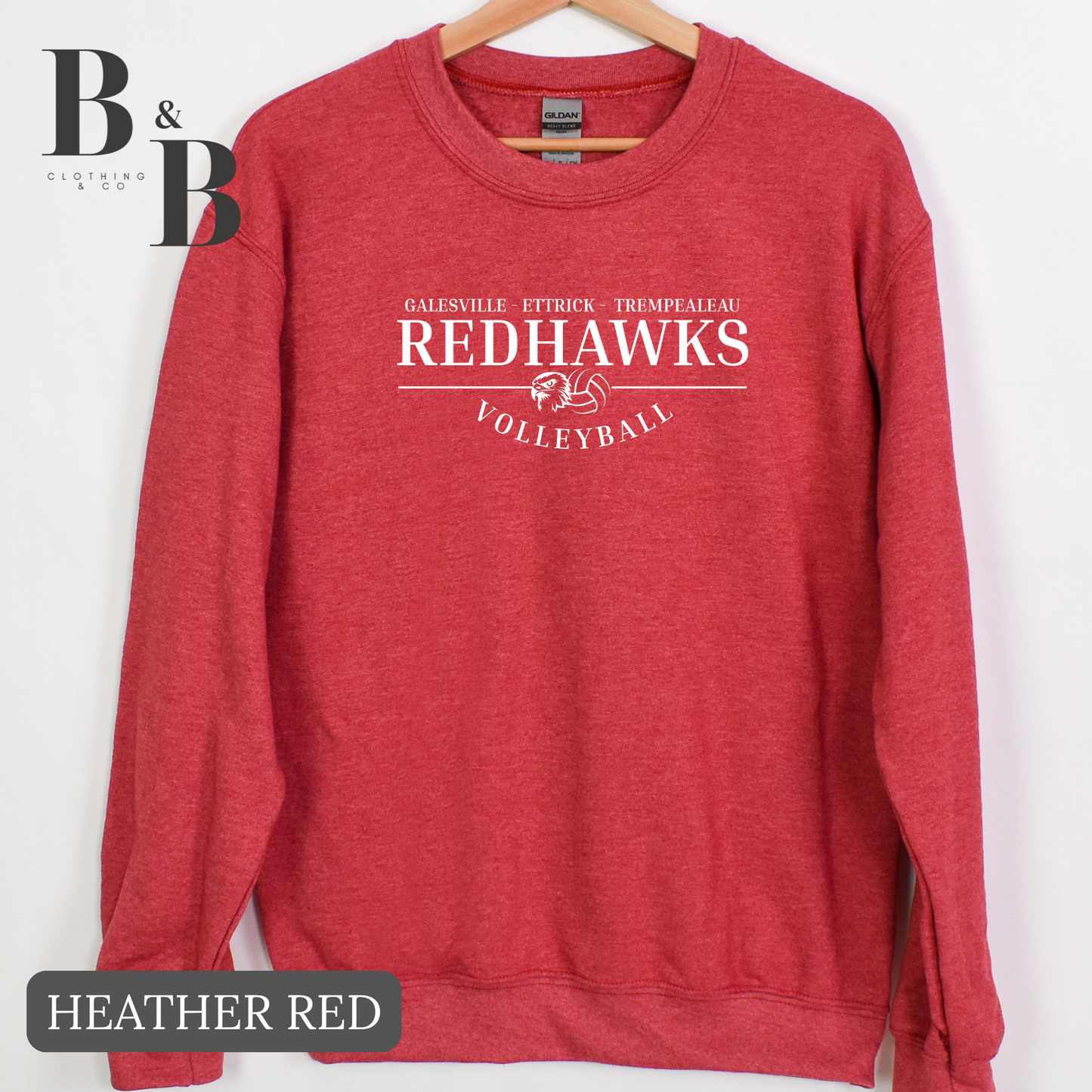REDHAWKS Volleyball Tee/Crewneck/Hoodie