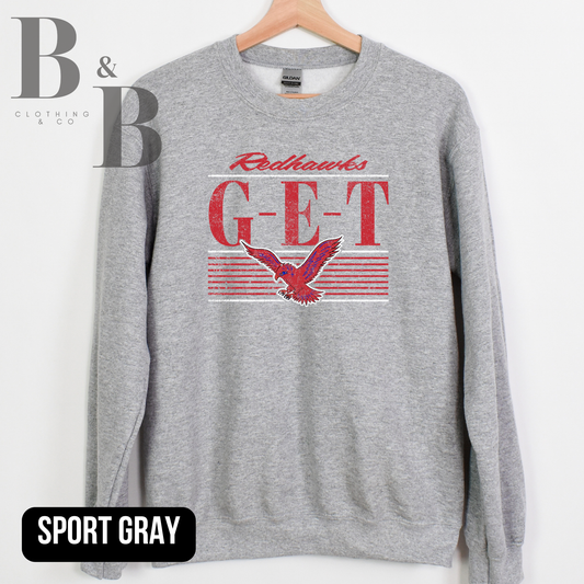 Redhawks G-E-T 2026 Adult Crewneck | Hoodie
