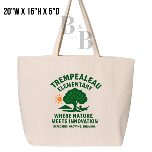 Large Canvas Tote