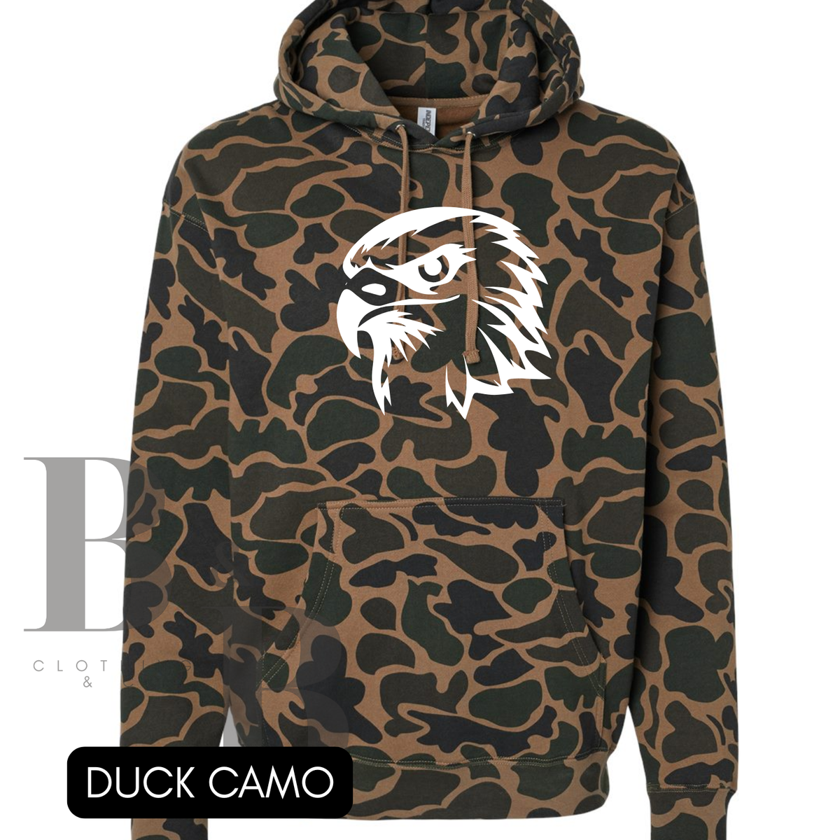 Redhawk Youth Camo Hoodies