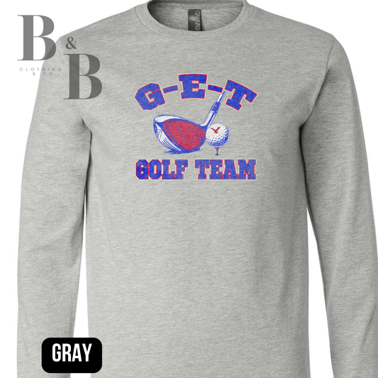 G-E-T Golf Bella Canvas Long Sleeve Shirt