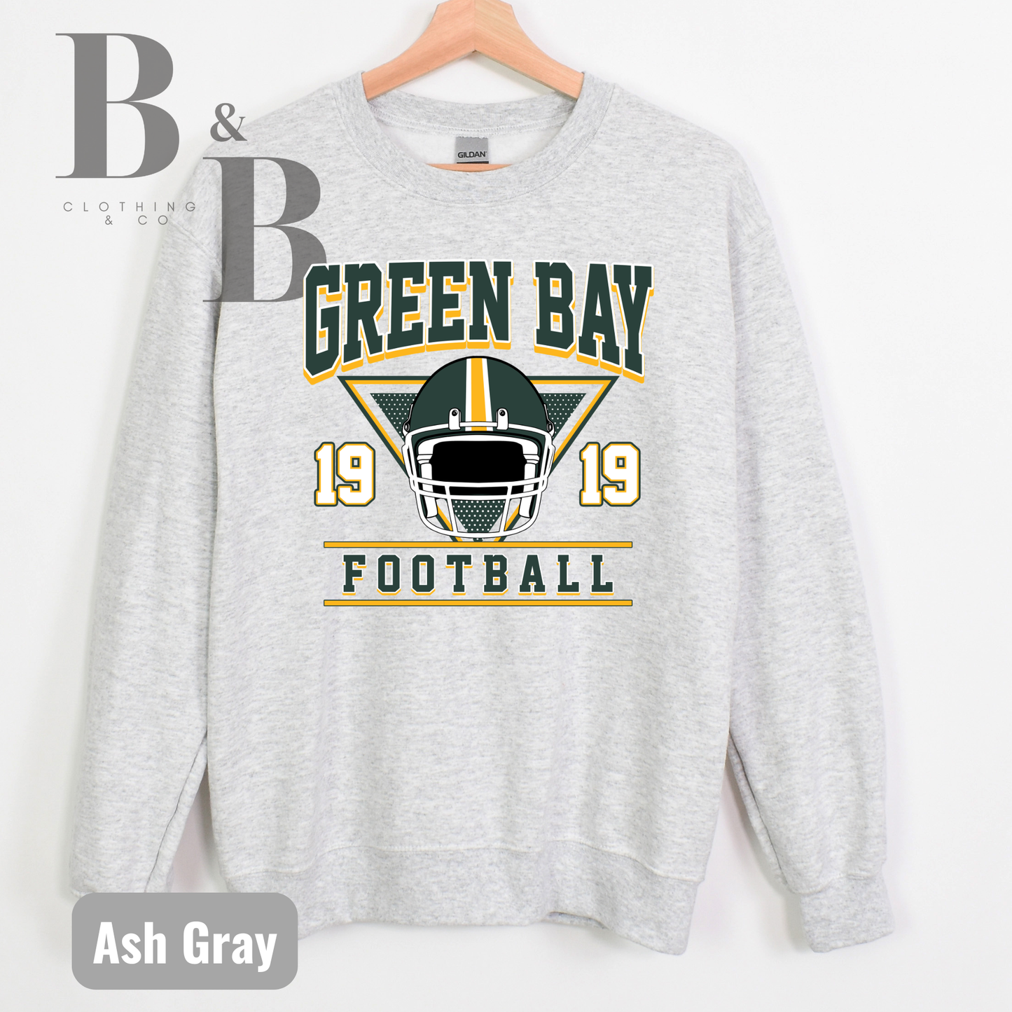 Green Bay Gridiron Tee|Crew|Hoodie